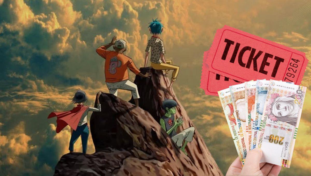 ¿Cuánto cuesta ver a Gorillaz en Perú? Estos son los precios oficiales para el Arena 1